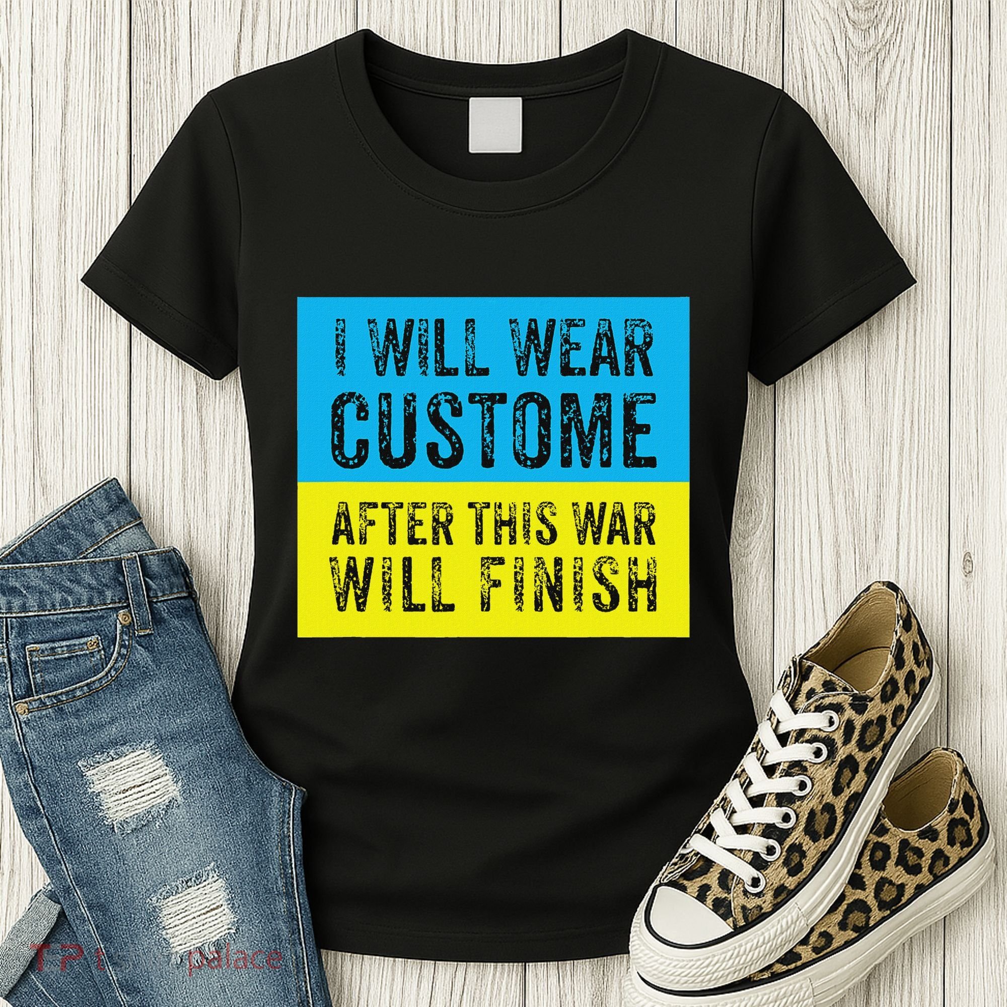 I Will Wear Costume After This War Will Finish Zelensky Women's T-Shirt