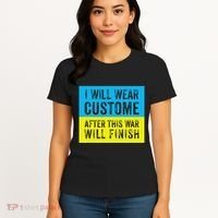 I Will Wear Costume After This War Will Finish Zelensky Women's T-Shirt thumb 4