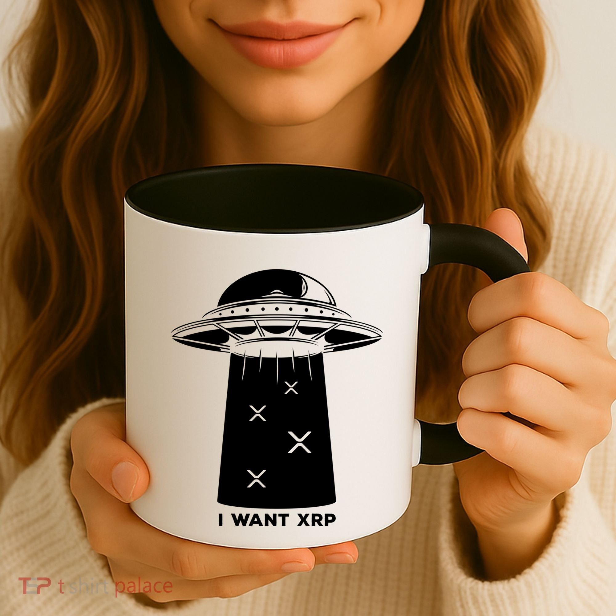 I Want Xrp Ripple Token Crypto Coin Millionaire Cool Gift Coffee Mug