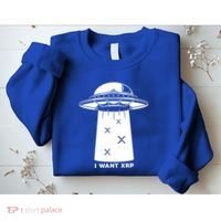 I Want Xrp Ripple Token Crypto Coin Millionaire Cool Gift Sweatshirt thumb 2