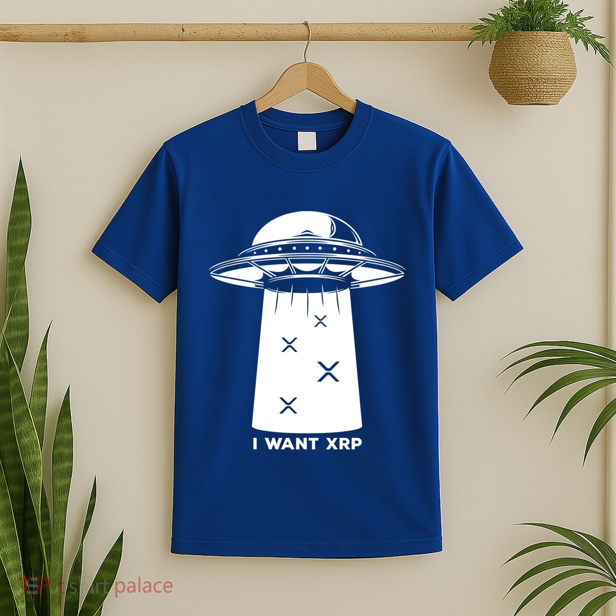 I Want Xrp Ripple Token Crypto Coin Millionaire Cool Gift T-Shirt