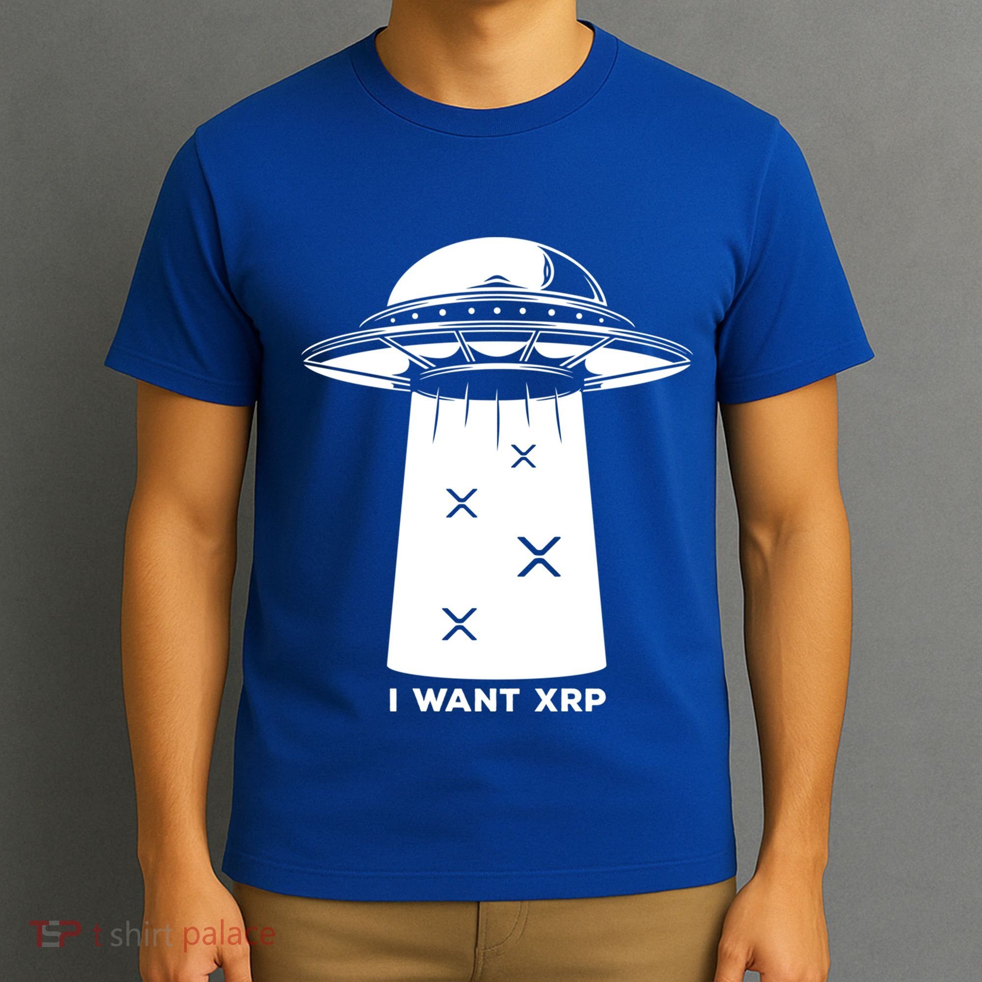 I Want Xrp Ripple Token Crypto Coin Millionaire Cool Gift T-Shirt