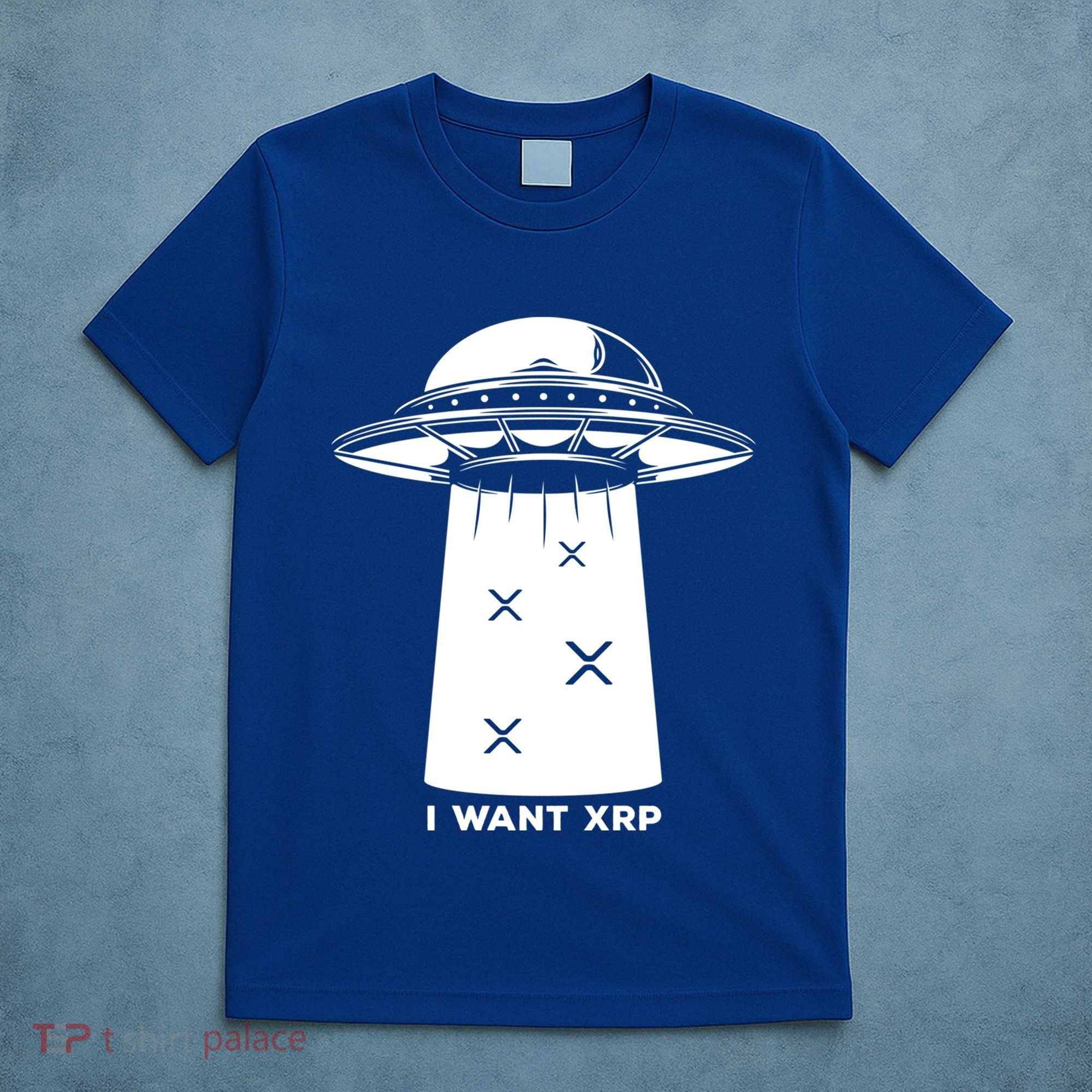 I Want Xrp Ripple Token Crypto Coin Millionaire Cool Gift T-Shirt