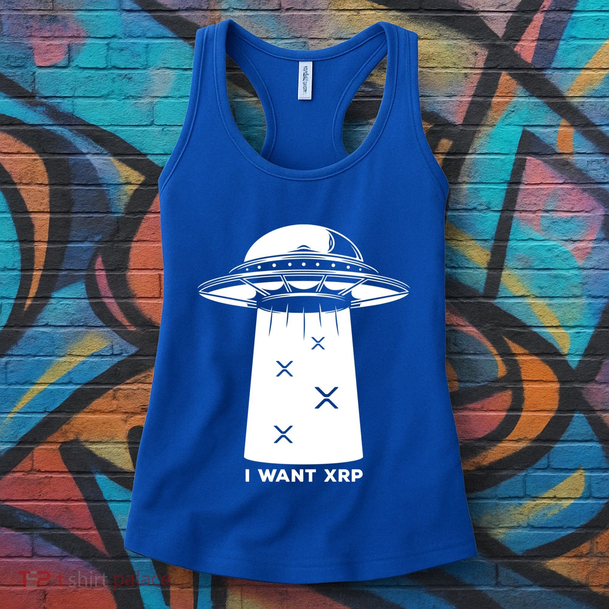 I Want Xrp Ripple Token Crypto Coin Millionaire Cool Gift Women's Tank Top