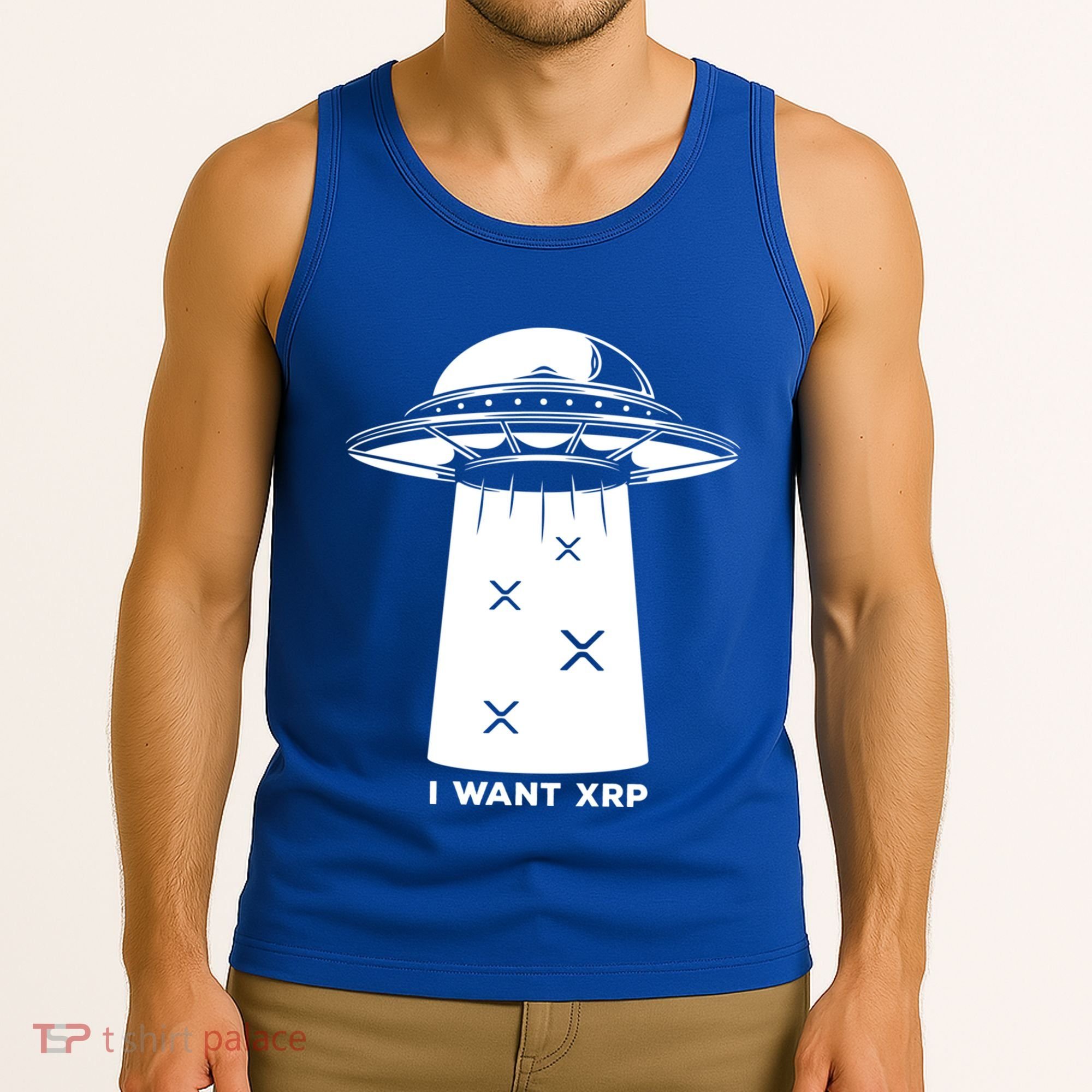 I Want Xrp Ripple Token Crypto Coin Millionaire Cool Gift Tank Top