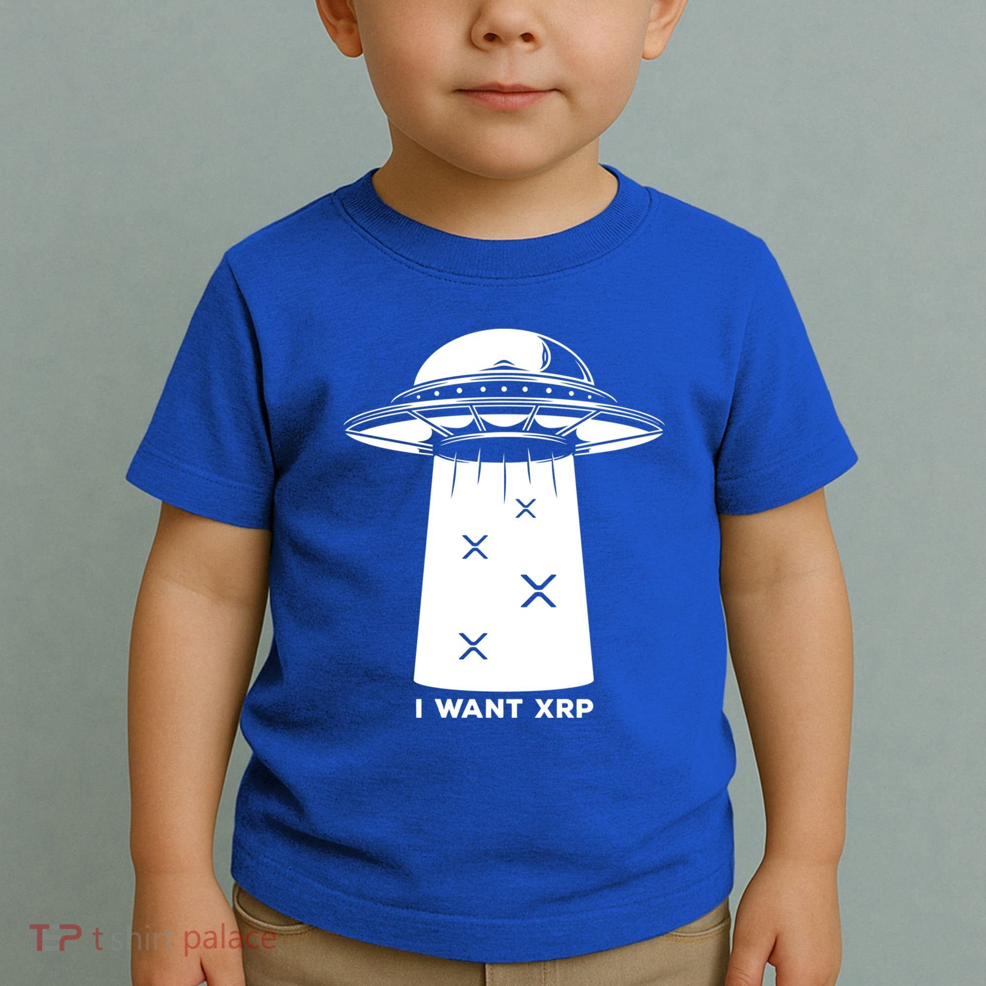 I Want Xrp Ripple Token Crypto Coin Millionaire Cool Gift Toddler T-Shirt