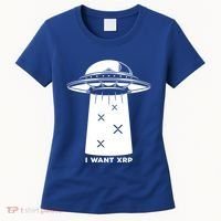 I Want Xrp Ripple Token Crypto Coin Millionaire Cool Gift Women's T-Shirt thumb 0