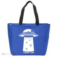 I Want Xrp Ripple Token Crypto Coin Millionaire Cool Gift Tote Bag thumb 0