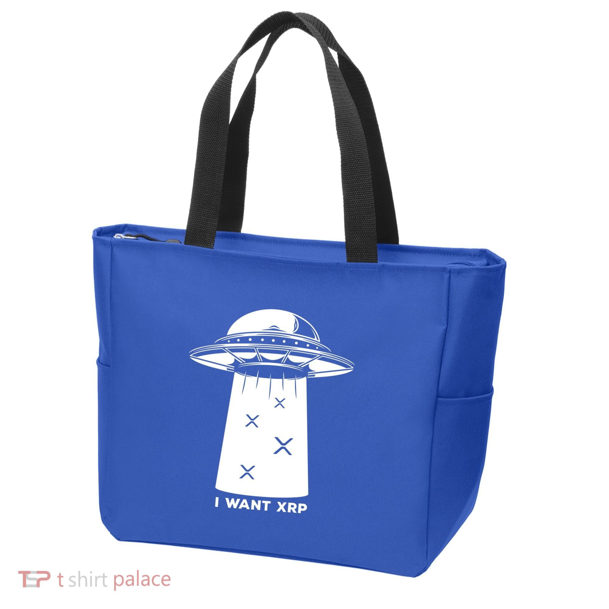 I Want Xrp Ripple Token Crypto Coin Millionaire Cool Gift Tote Bag
