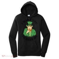 I Want You To Beer Me St Patrick's Day Women's Hoodie thumb 0