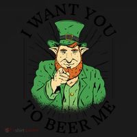 I Want You To Beer Me St Patrick's Day Women's Hoodie thumb 2
