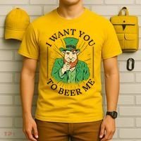 I Want You To Beer Me St Patrick's Day T-Shirt thumb 6