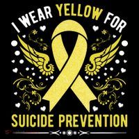 I Wear Yellow For Suicide Prevention Awareness Coffee Mug thumb 5