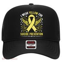 I Wear Yellow For Suicide Prevention Awareness Hat thumb 0