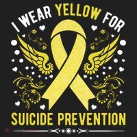 I Wear Yellow For Suicide Prevention Awareness Hat thumb 2