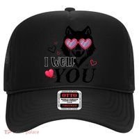 I Wolf You Cool Gift Happy Valentines Day Gift Hat thumb 0