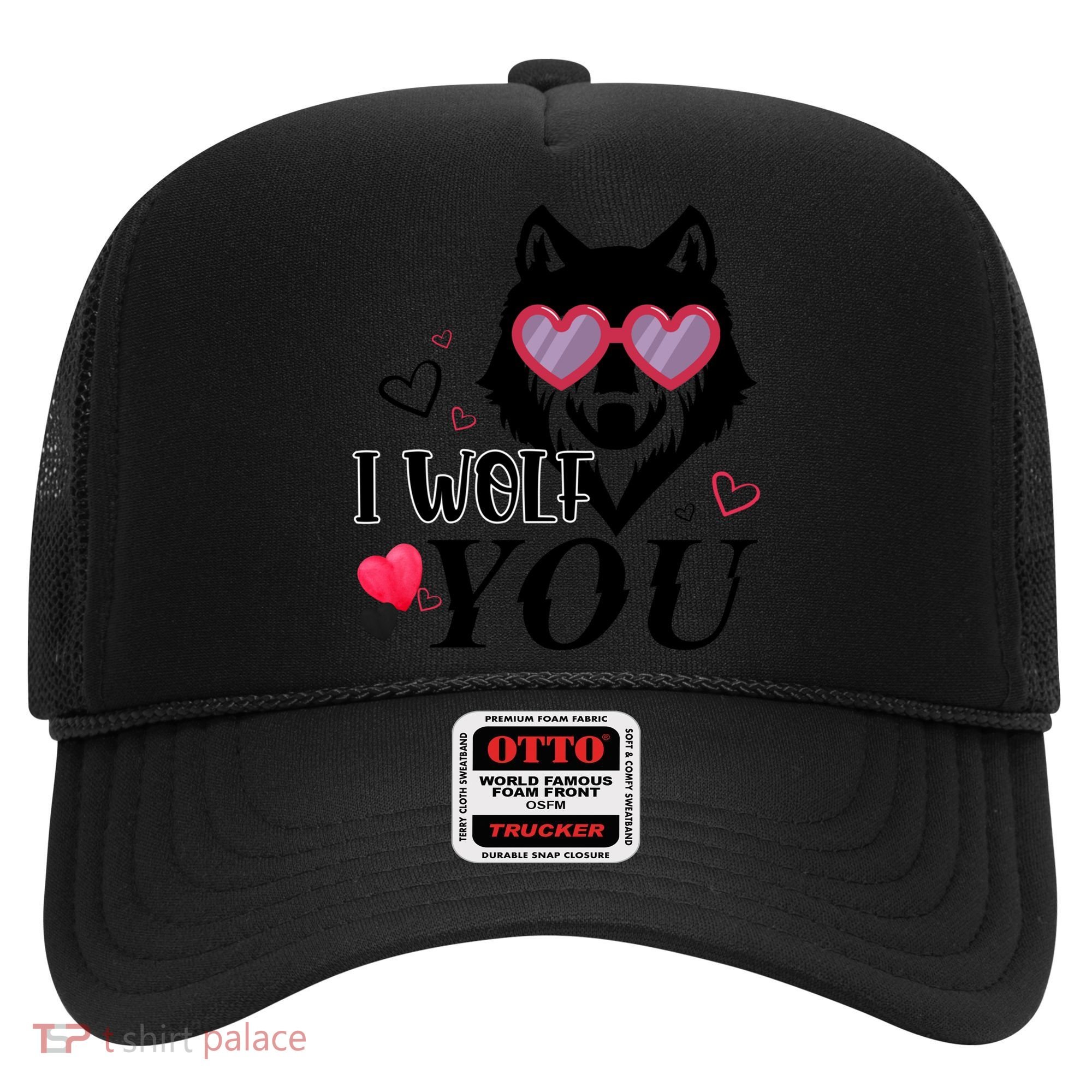 I Wolf You Cool Gift Happy Valentines Day Gift Hat