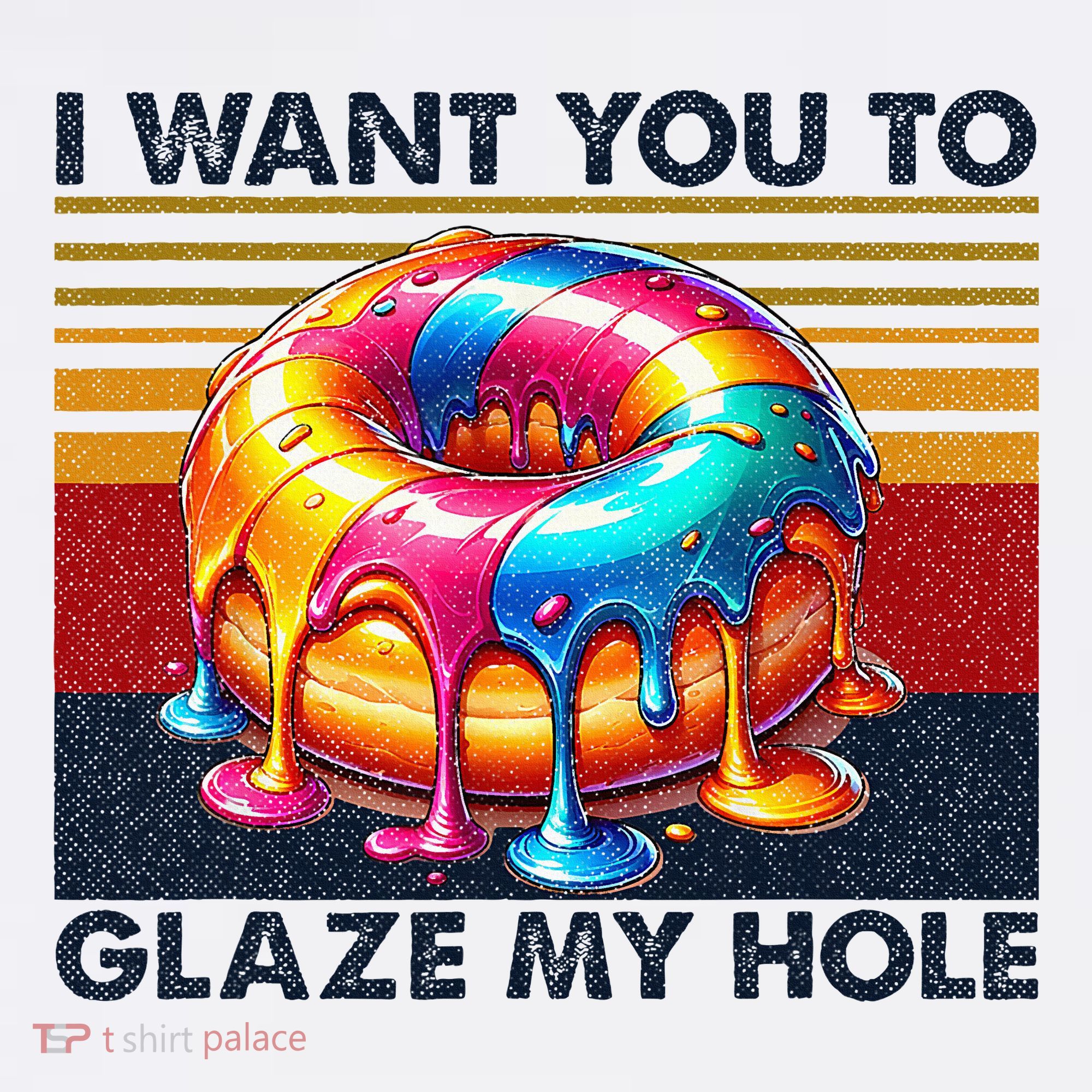 I Want You To Glaze My Hole Sarcastic Dirty Donut Women's Tank Top