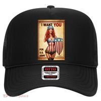 I Want You For US Army Female America Hat thumb 0