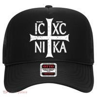 Ic Xc Nika Cross Christogram Orthodox Christian Hat thumb 0