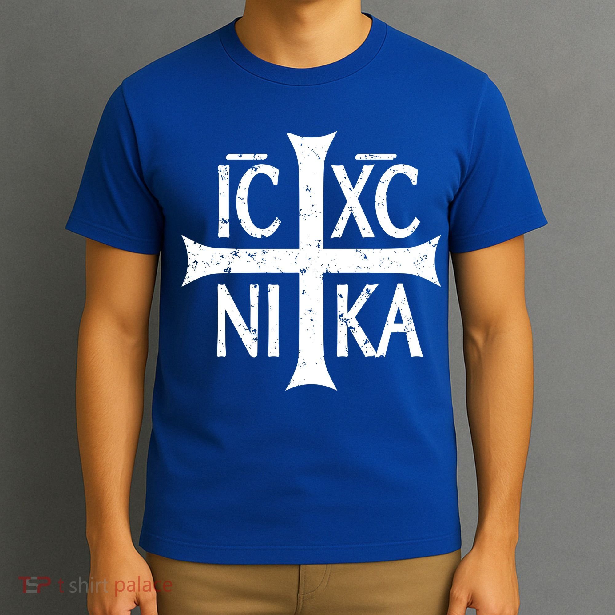 Ic Xc Nika Cross Christogram Orthodox Christian T-Shirt