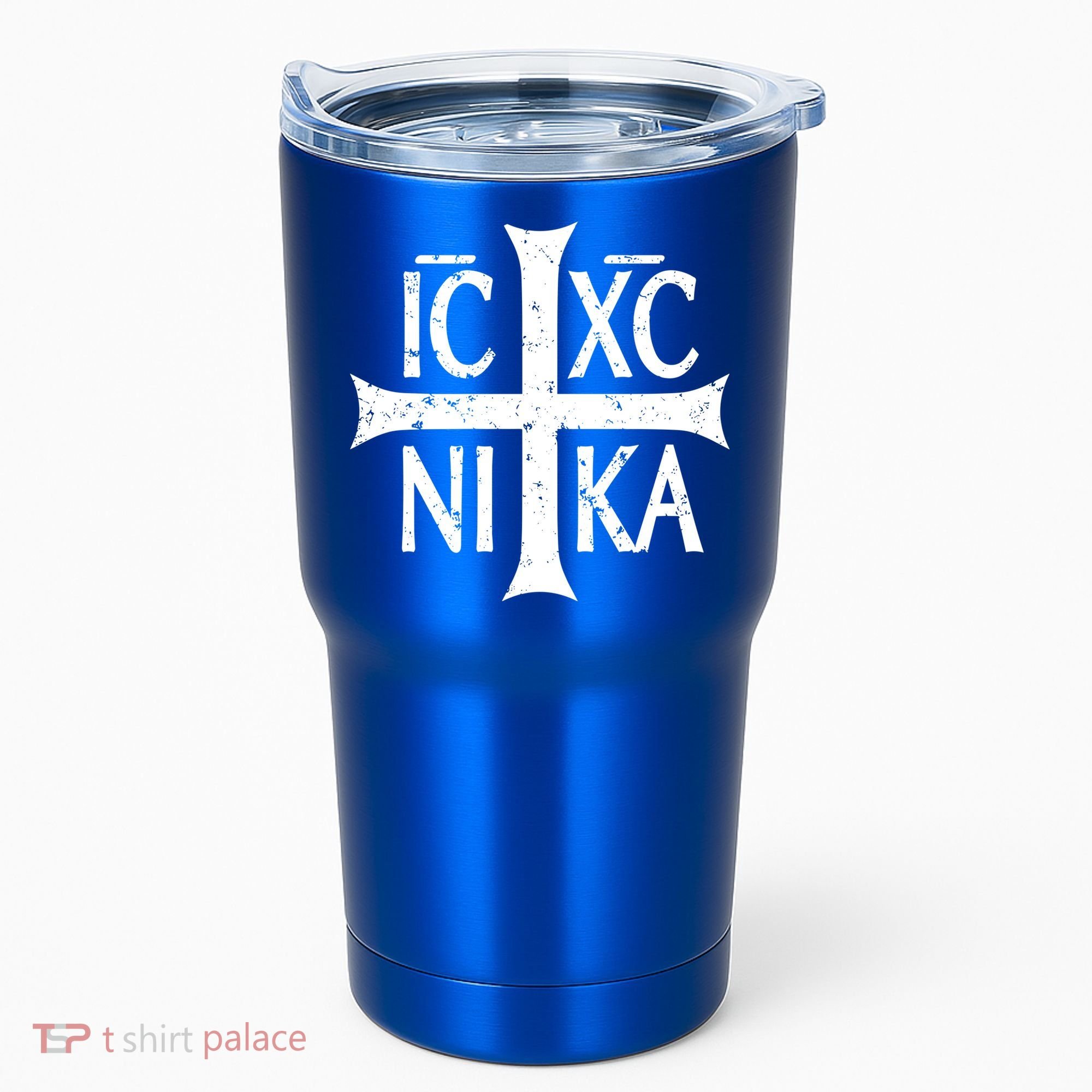 Ic Xc Nika Cross Christogram Orthodox Christian Tumbler