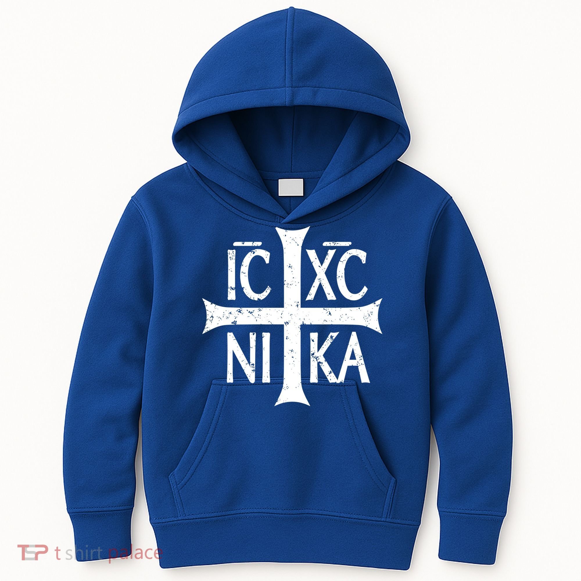 Ic Xc Nika Cross Christogram Orthodox Christian Kids Hoodie