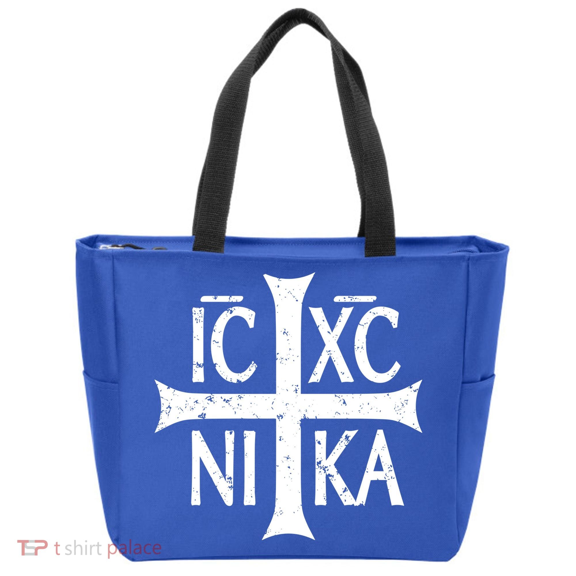 Ic Xc Nika Cross Christogram Orthodox Christian Tote Bag