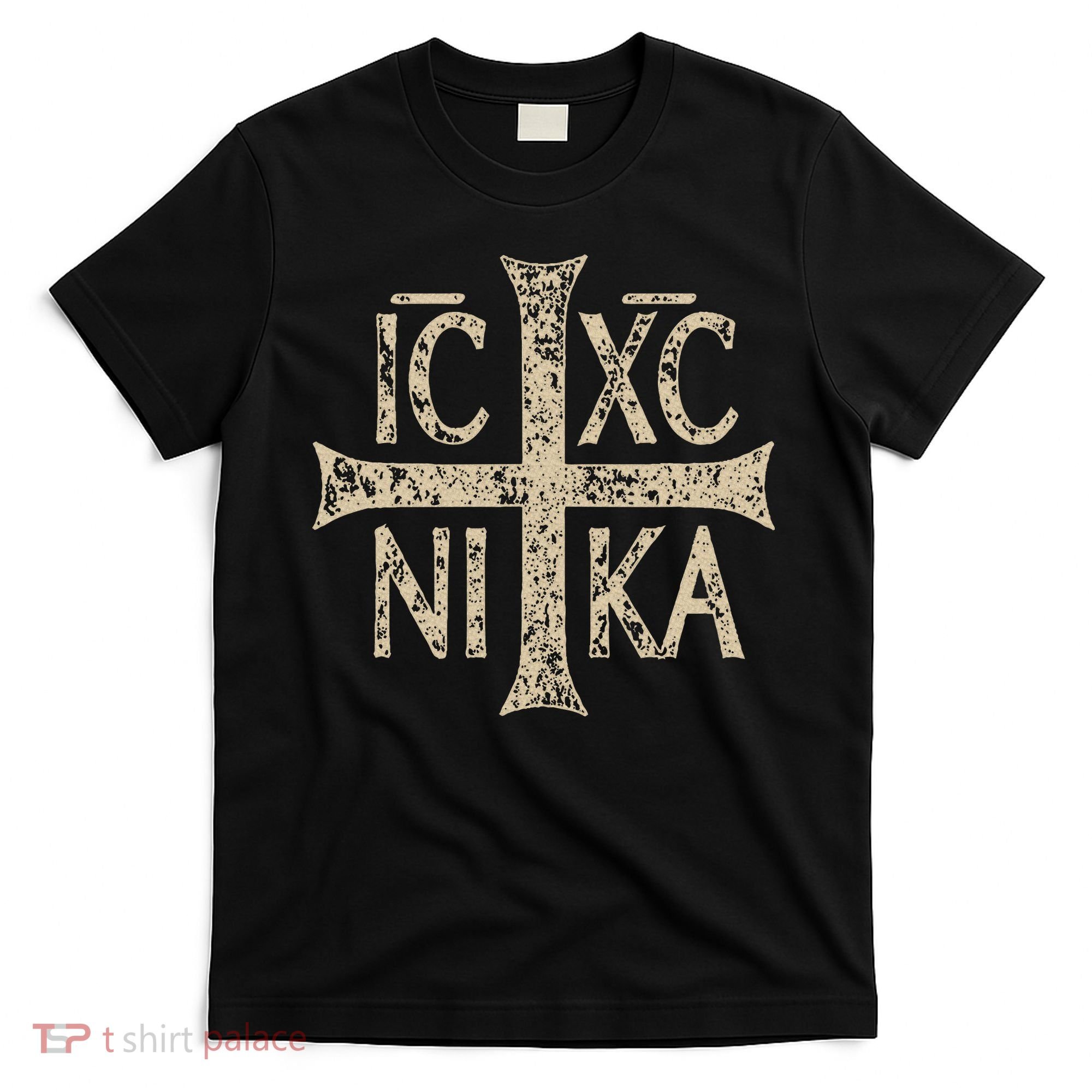 Ic Xc Nika Cross Christogram Orthodox Christian T-Shirt
