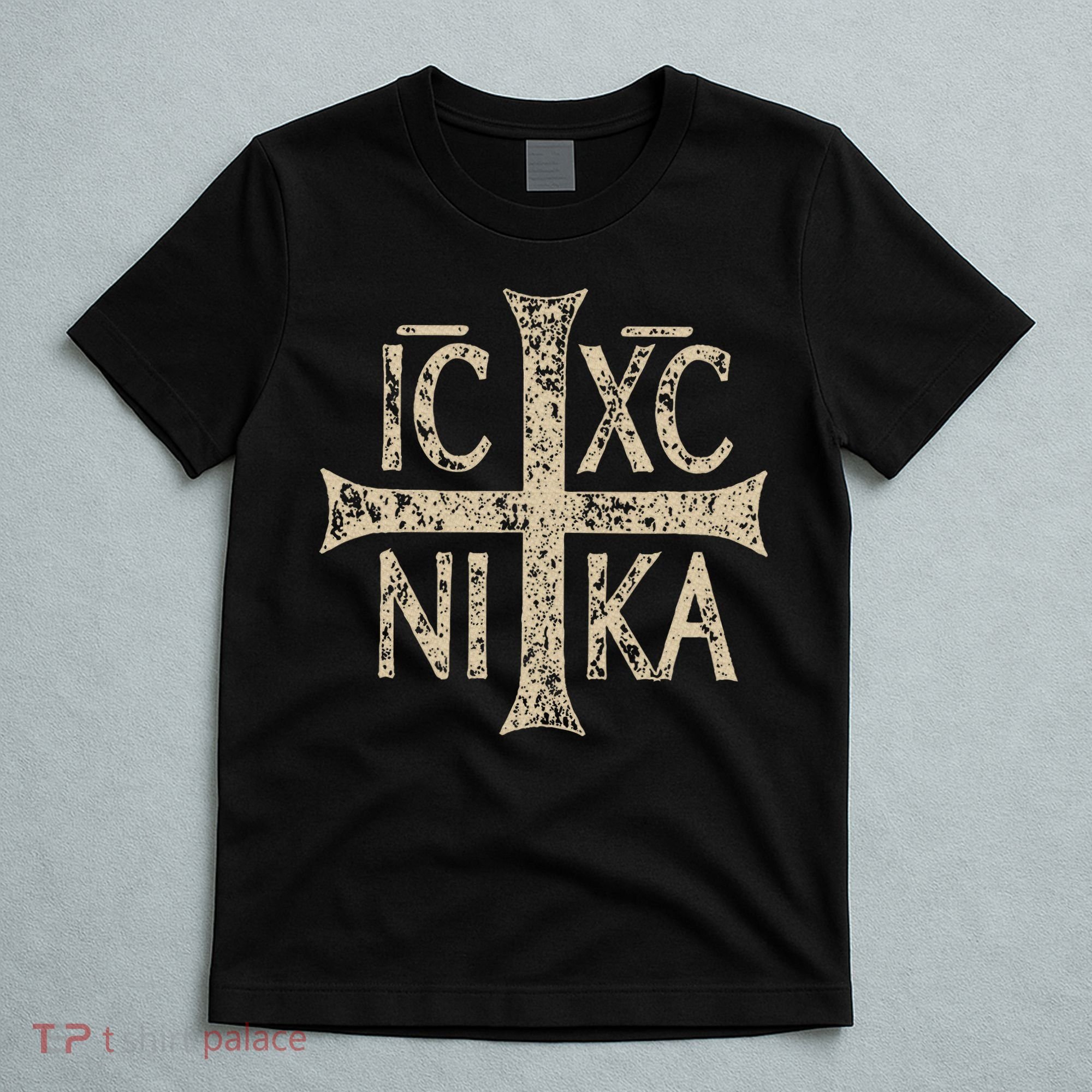 Ic Xc Nika Cross Christogram Orthodox Christian T-Shirt