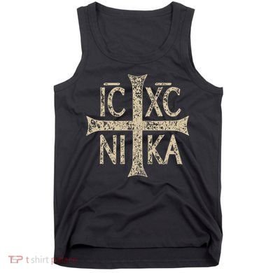 Ic Xc Nika Cross Christogram Orthodox Christian Tank Top