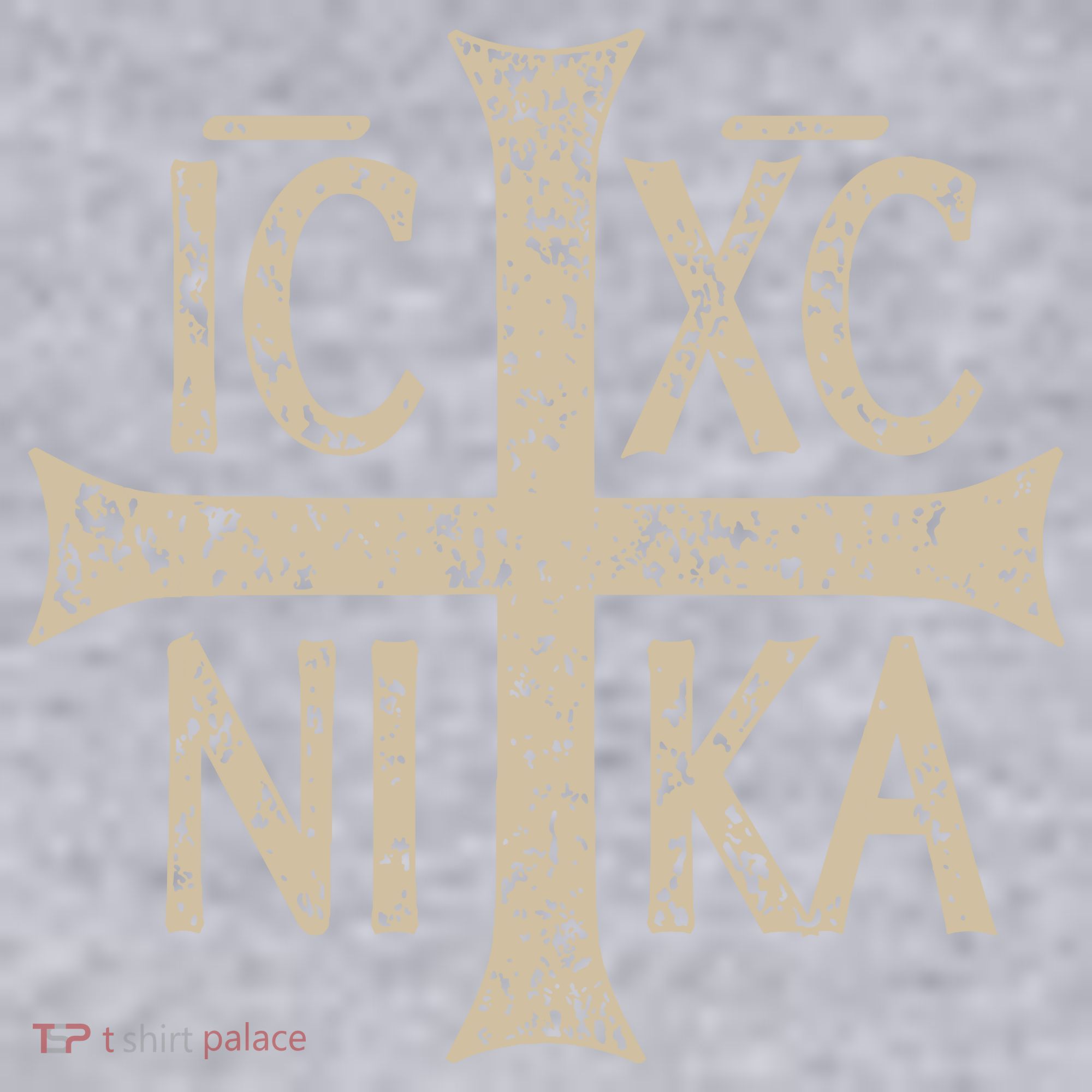 Ic Xc Nika Cross Christogram Orthodox Christian Women's Racerback Cropped Tank