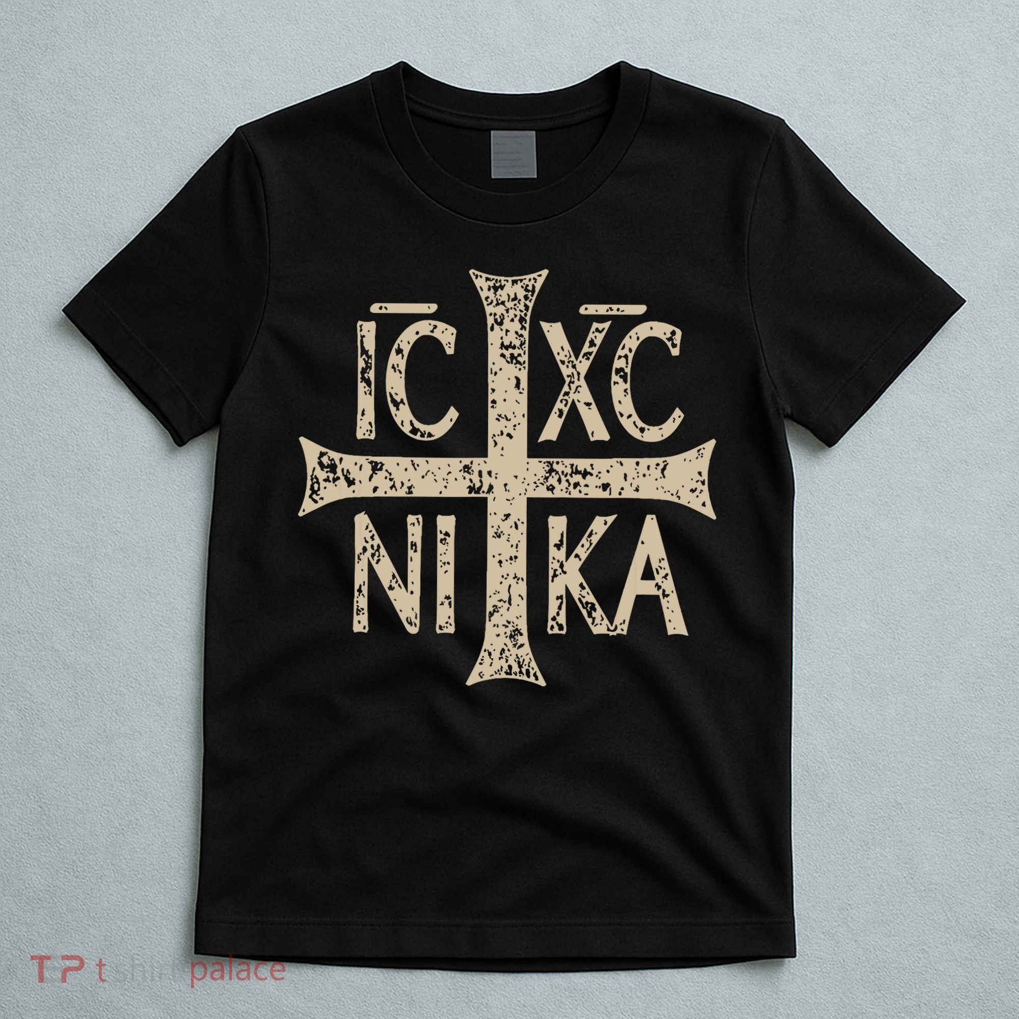 Ic Xc Nika Cross Christogram Orthodox Christian T-Shirt