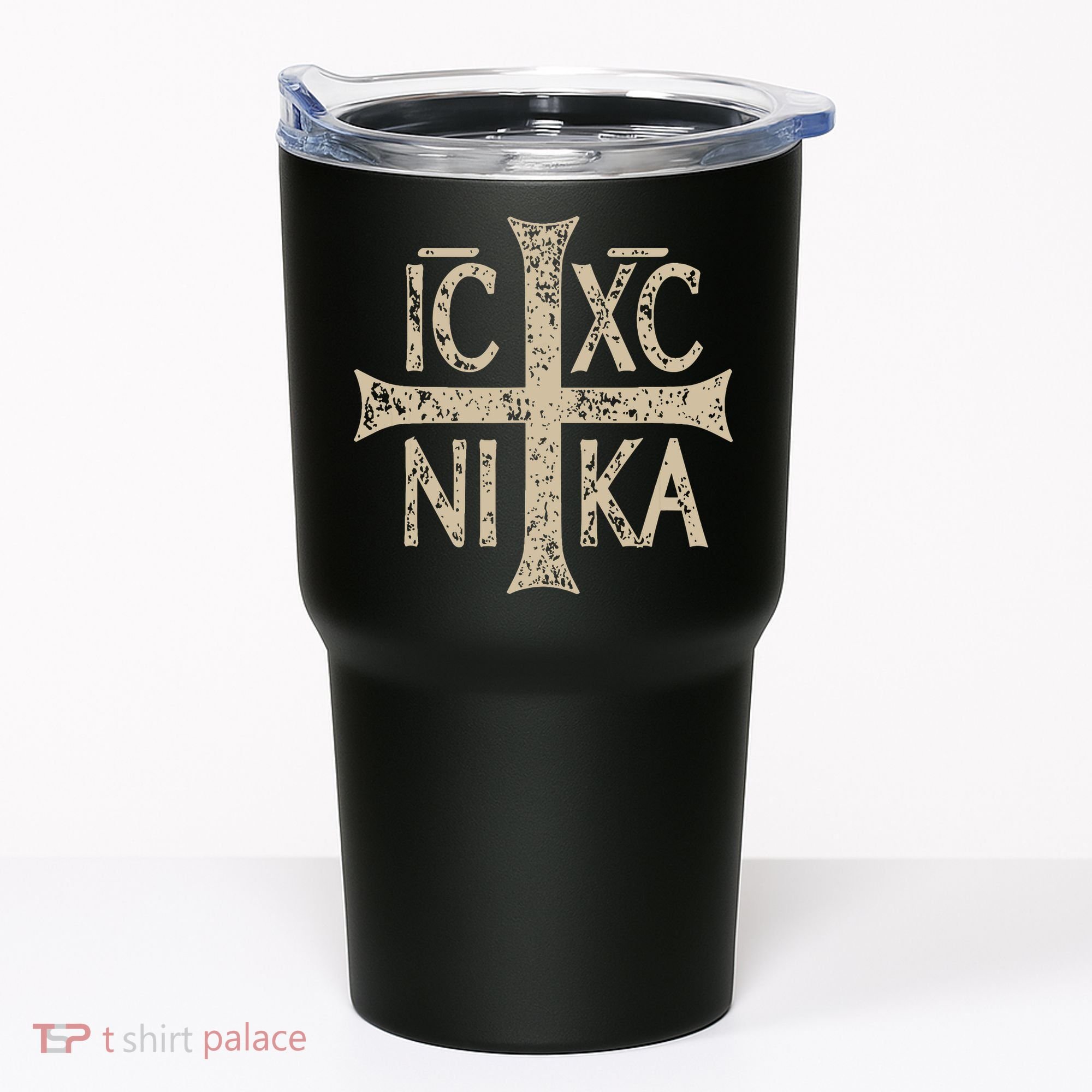 Ic Xc Nika Cross Christogram Orthodox Christian Tumbler
