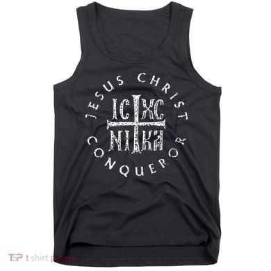 Ic Xc Nika Cross Christogram Orthodox Christian Tank Top