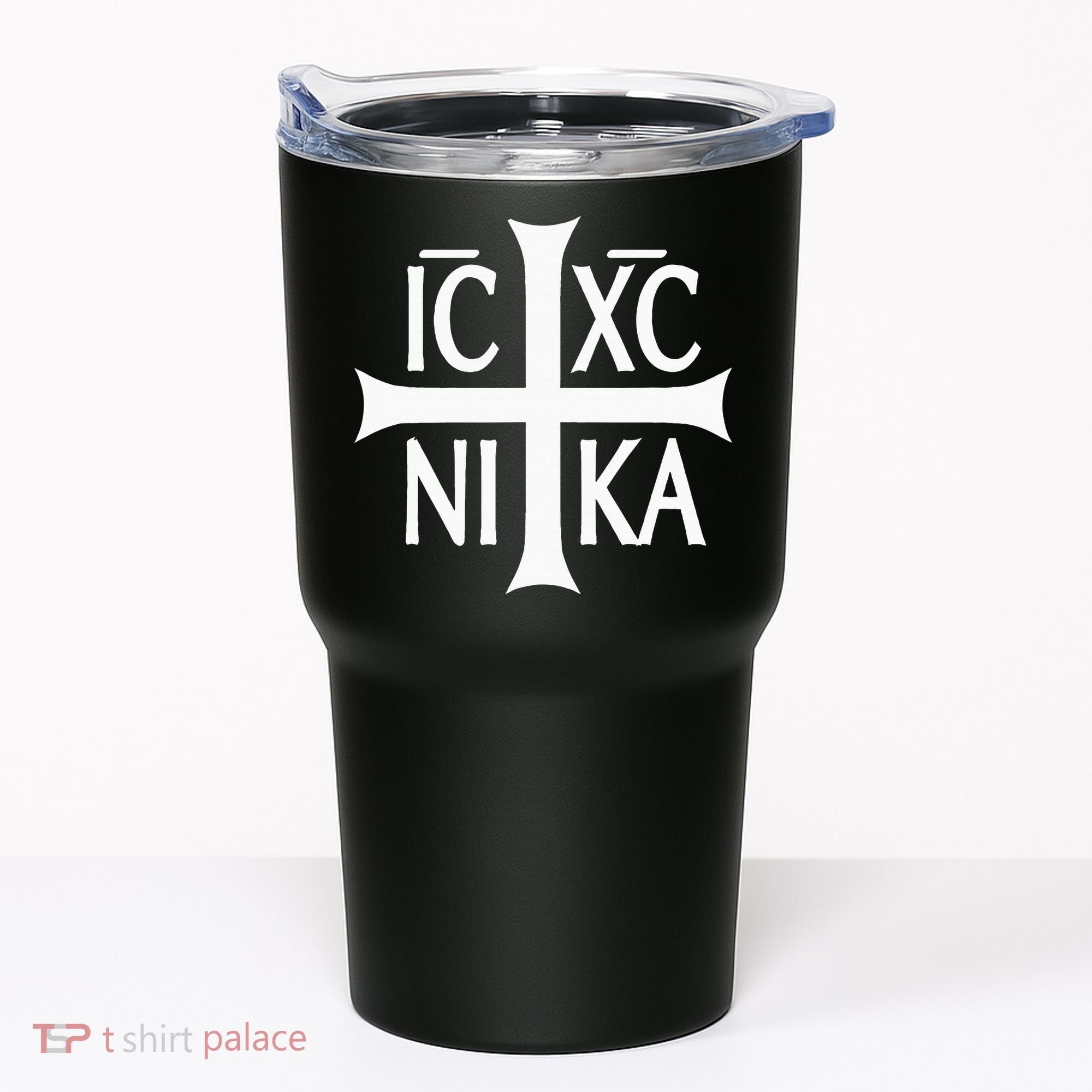 Ic Xc Nika Cross Eastern Christian Greek Tumbler