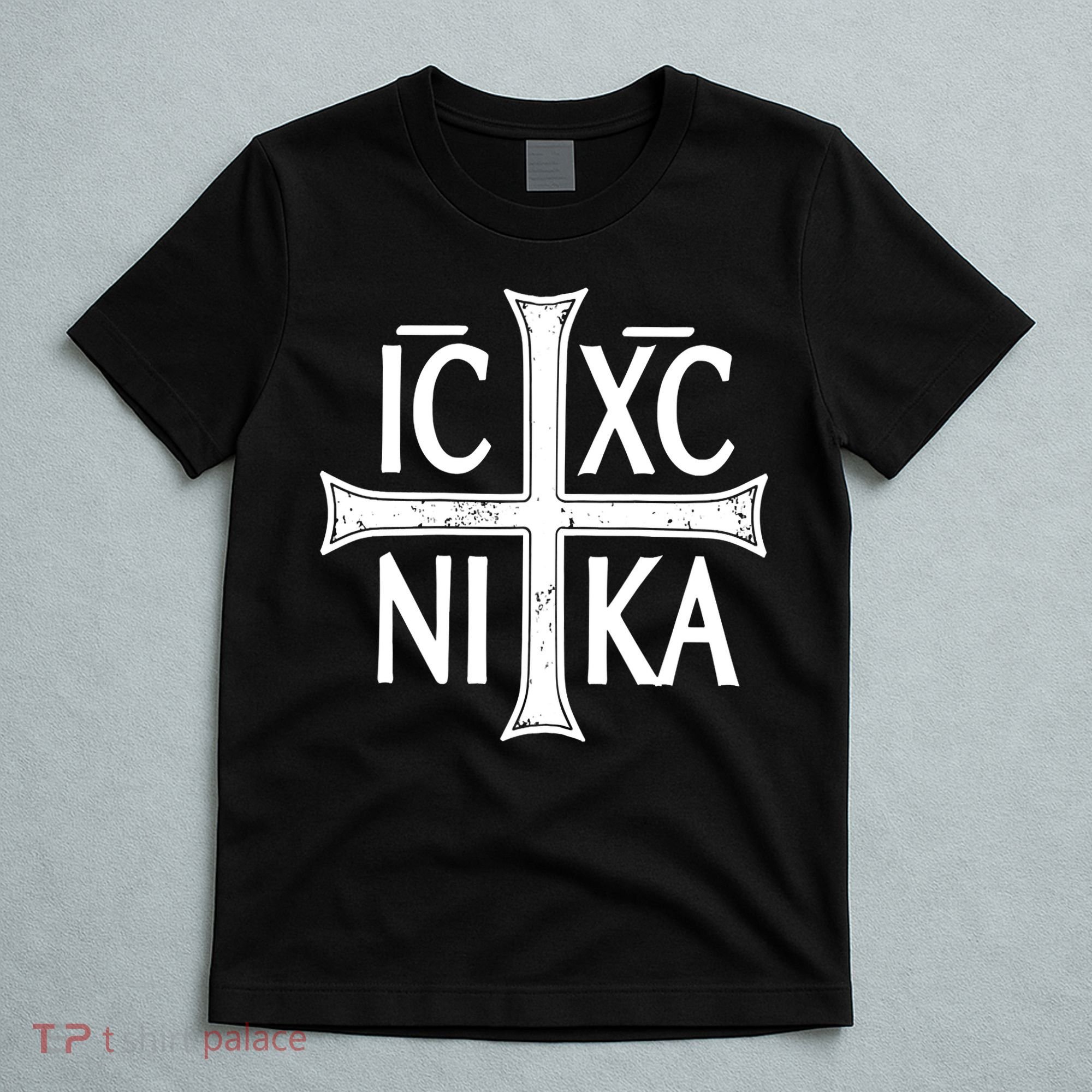 IC XC NIKA Cross Orthodox Eastern Christianity Christogram T-Shirt