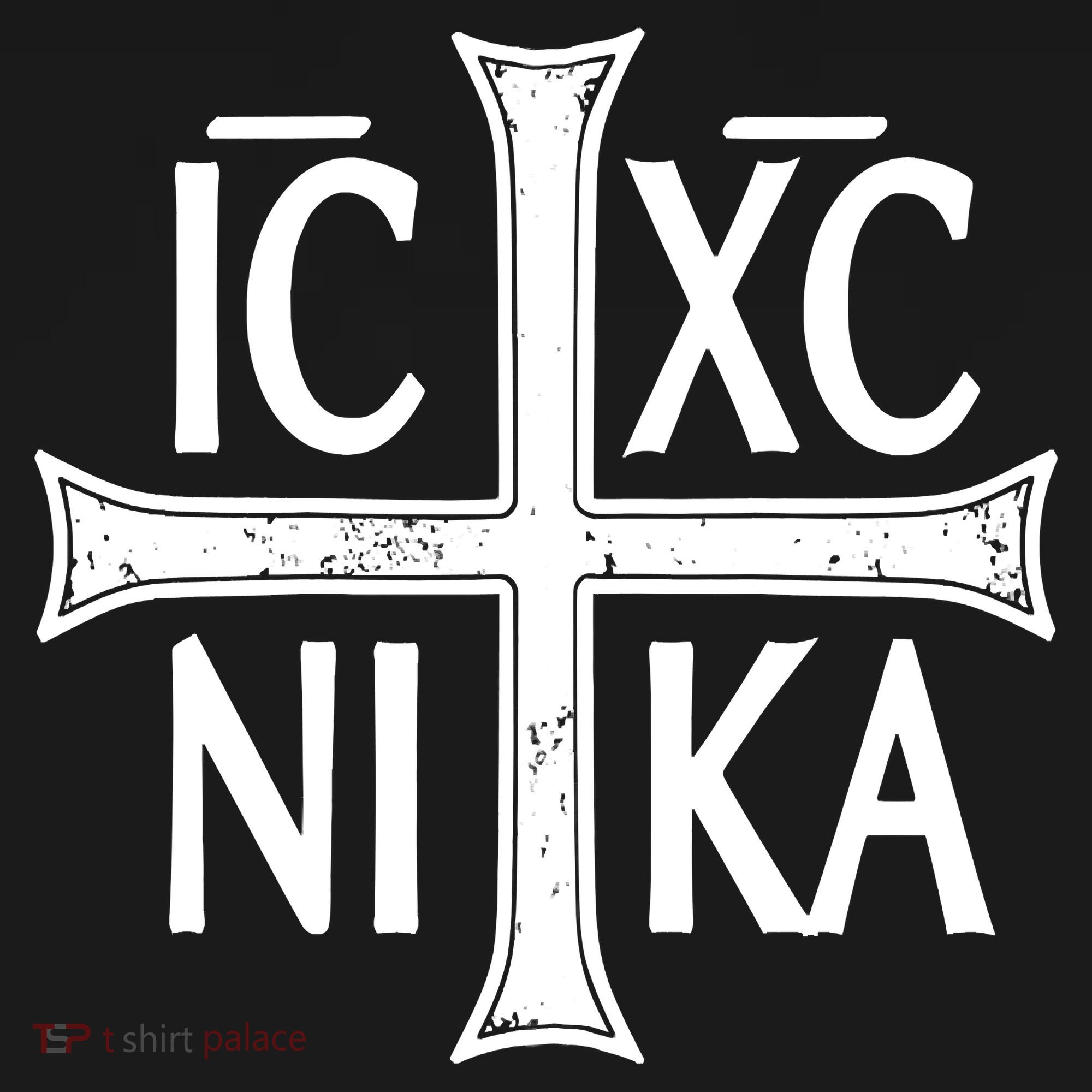 IC XC NIKA Cross Orthodox Eastern Christianity Christogram Mousepad