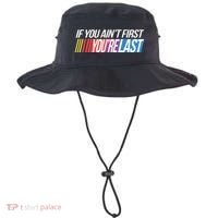 If You AinT First YouRe Last Formula Racing Bucket Hat thumb 0