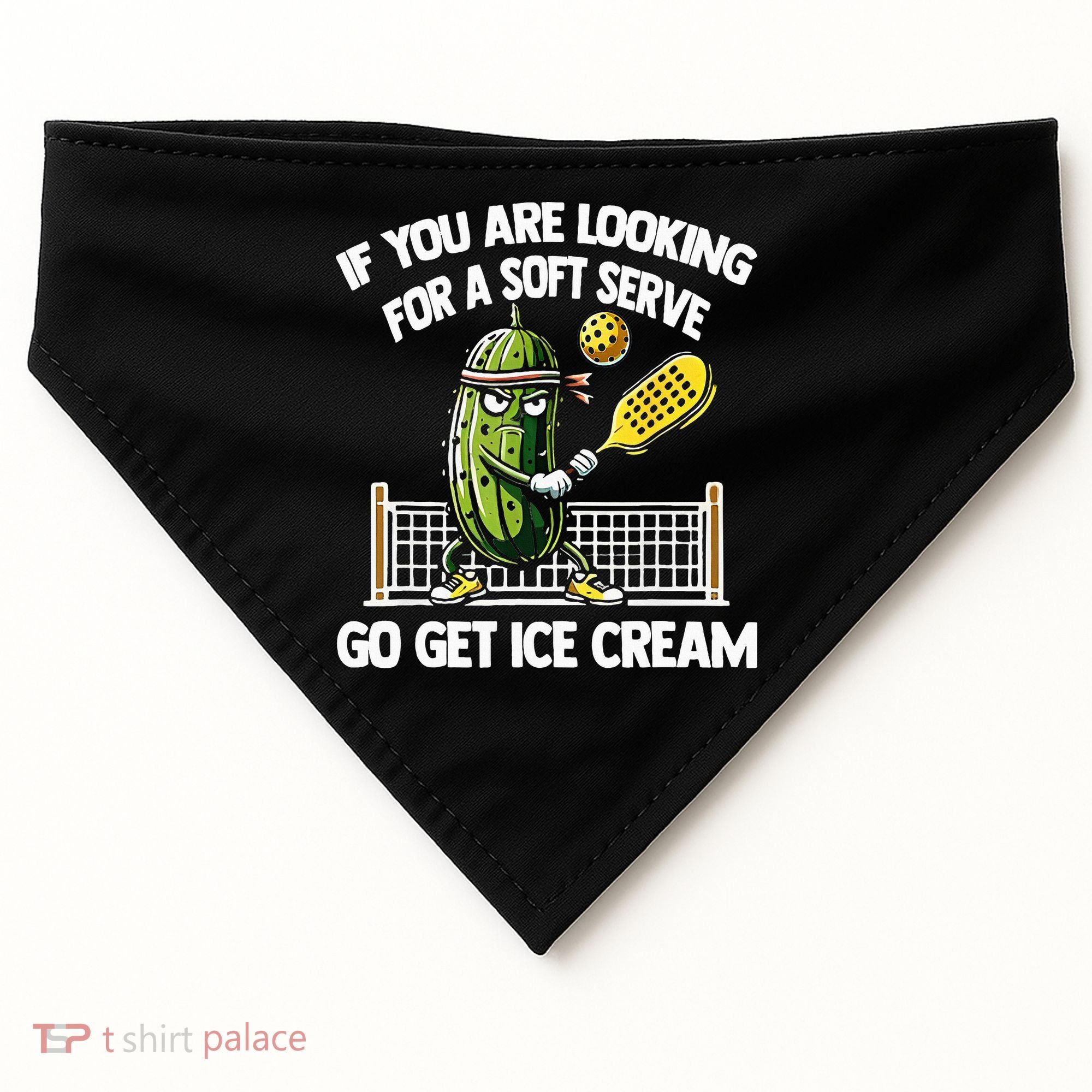 If You Are Looking For A Soft Serve Go Get Ice Cream USA-Made Doggie Bandana
