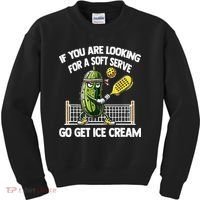 If You Are Looking For A Soft Serve Go Get Ice Cream Kids Sweatshirt thumb 0