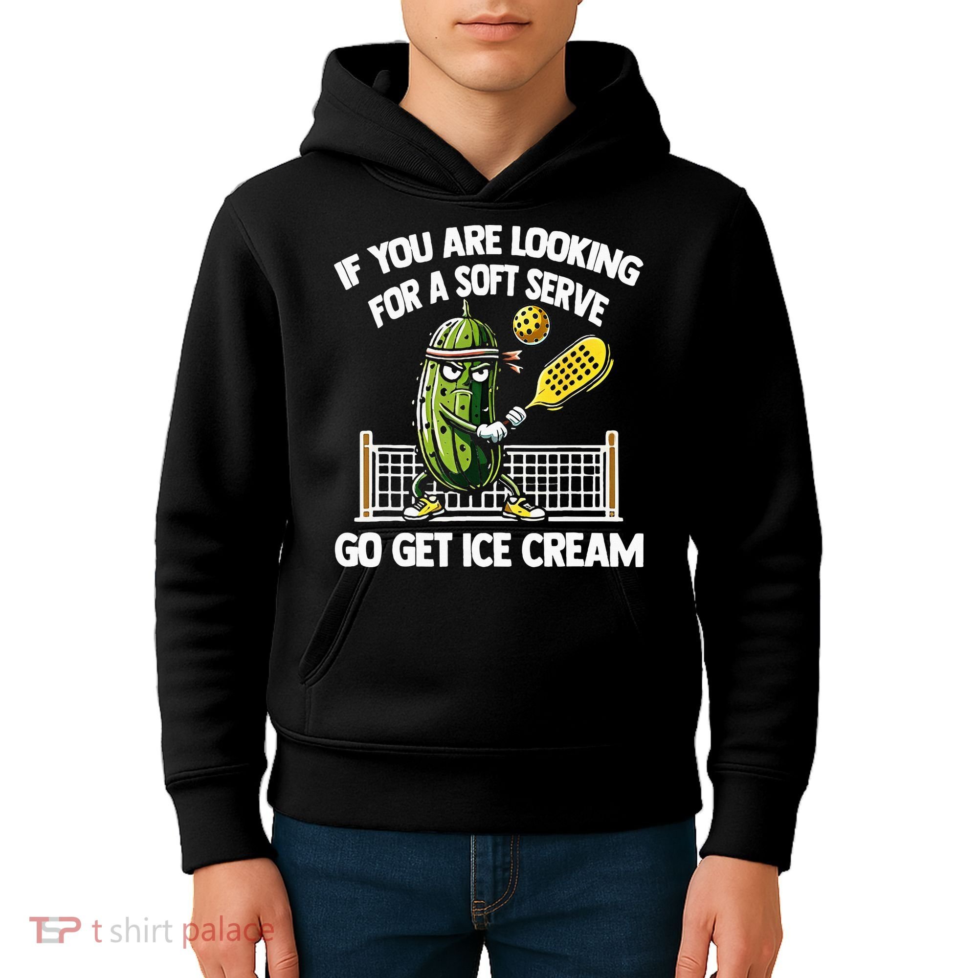 If You Are Looking For A Soft Serve Go Get Ice Cream Kids Hoodie