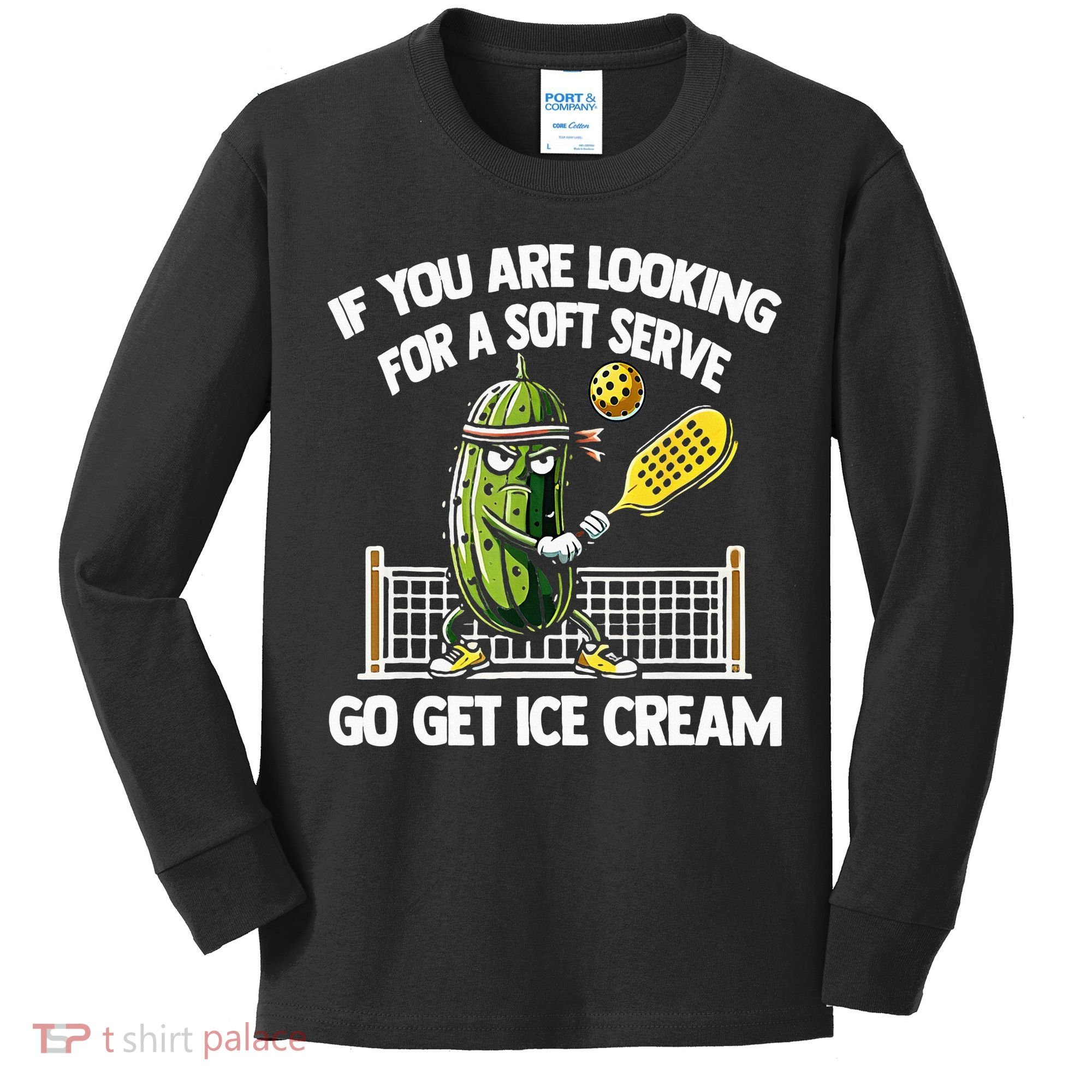 If You Are Looking For A Soft Serve Go Get Ice Cream Kids Long Sleeve Shirt