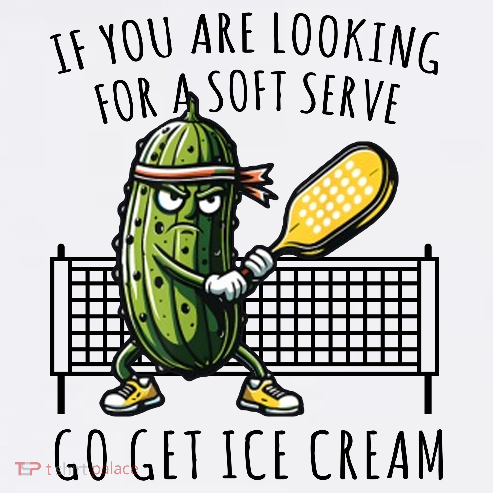 If You Are Looking For A Soft Serve Go Get Ice Cream Funny Pickleball Long Sleeve Shirt