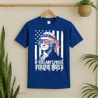 If You Ain't First You're Last George Washington Sunglasses T-Shirt thumb 2