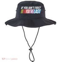 If You AinT First YouRe Last Formula Racing Bucket Hat thumb 0
