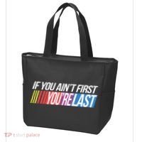 If You AinT First YouRe Last Formula Racing Tote Bag thumb 3