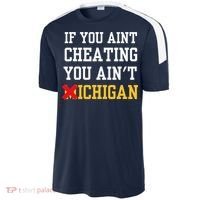 If You Aint Cheating You Ain't Michigan retro  Sport-Tek Competitor United Soccer Jersey thumb 2