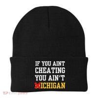 If You Aint Cheating You AinT Michigan Beanie thumb 0