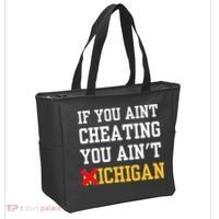 If You Aint Cheating You AinT Michigan Tote Bag thumb 2